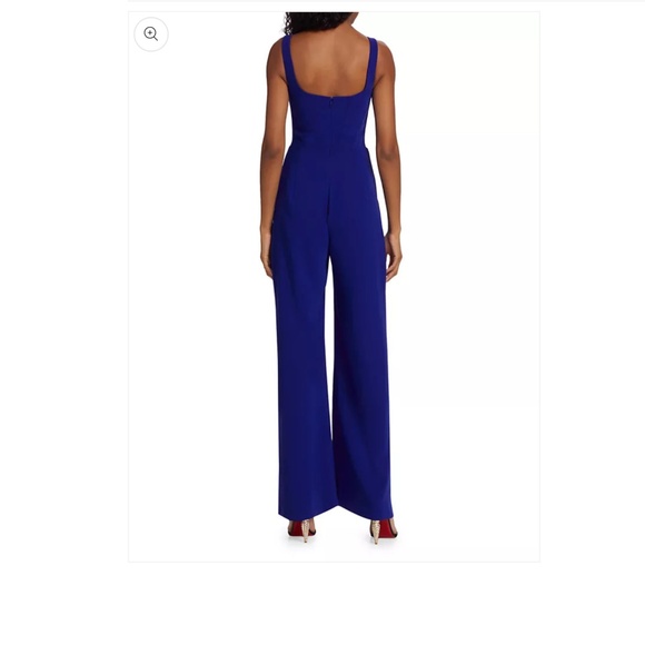 Amanda Uprichard blue corset jumpsuit - Picture 3 of 6